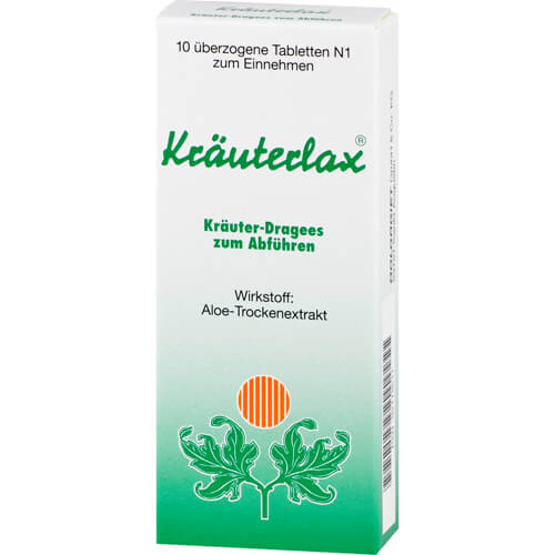 KRÄUTERLAX Dr.Henk 15 mg Kräuterdrag.z.Abführen