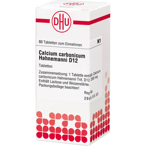 CALCIUM CARBONICUM Hahnemanni D 12 Tabletten