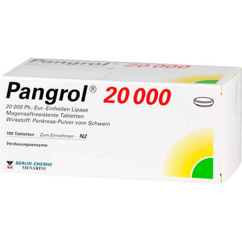 PANGROL 20.000 magensaftresistente Tabletten