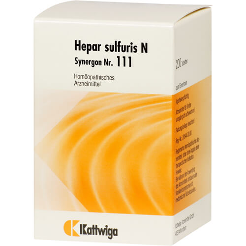 SYNERGON KOMPLEX 111 Hepar sulfuris N Tabletten