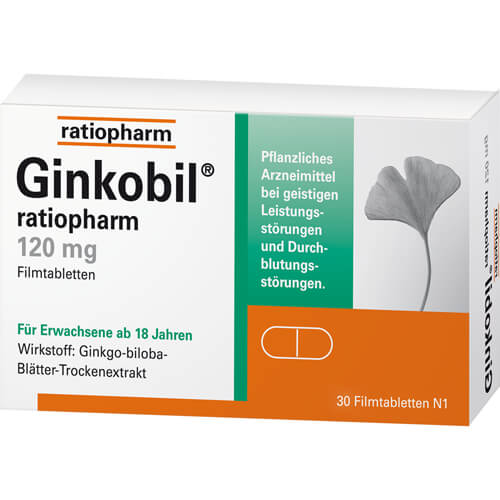 GINKOBIL-ratiopharm 120 mg Filmtabletten