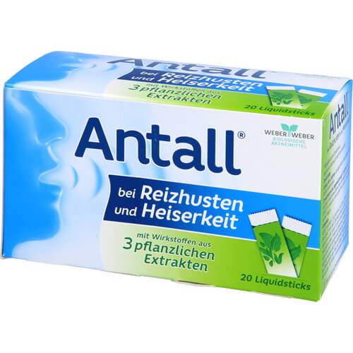 ANTALL bei Reizhusten und Heiserkeit Liquid Sticks