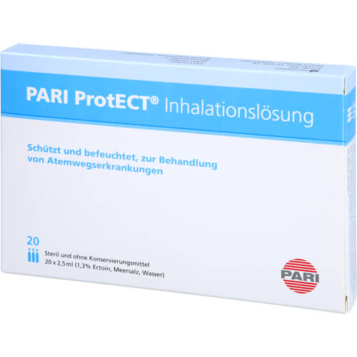 PARI ProtECT Inhalationslösung mit Ectoin Ampullen