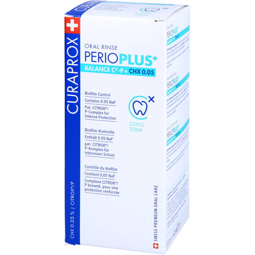 CURAPROX perio Plus+ Balance Mundspülung CHX 0,05%