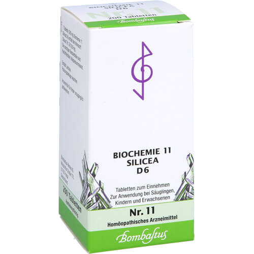 BIOCHEMIE 11 Silicea D 6 Tabletten