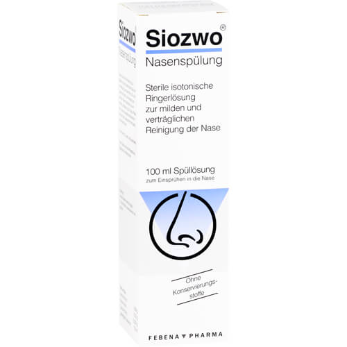 SIOZWO Nasenspülung Konservierungsstofffrei