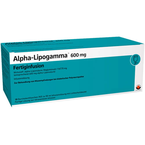 ALPHA-LIPOGAMMA 600 mg Fertiginfusion Dsfl.