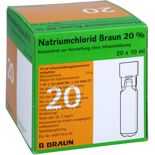 NATRIUMCHLORID 20% MPC Elektrolytkonzentrat