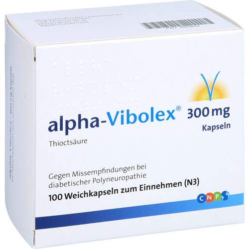 ALPHA VIBOLEX 300 mg Weichkapseln