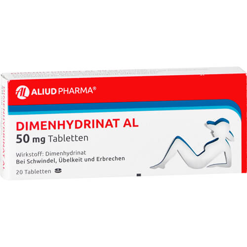DIMENHYDRINAT AL 50 mg Tabletten