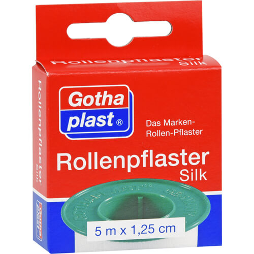 ROLLENPFLASTER Silk 1,25 cmx5 m Euro