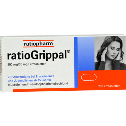 RATIOGRIPPAL 200 mg/30 mg Filmtabletten
