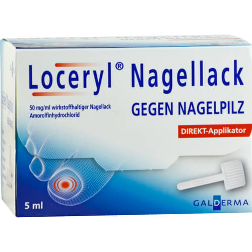 LOCERYL Nagellack gegen Nagelpilz DIREKT-Applikat.