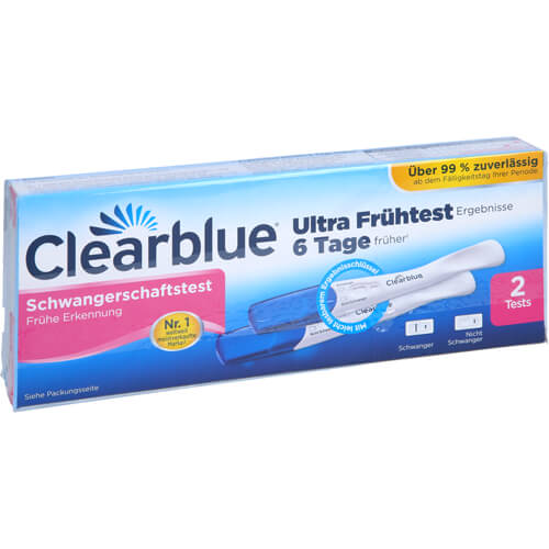 CLEARBLUE Schwangerschaftstest frühe Erkennung