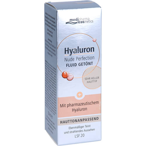 HYALURON NUDE Perfect.Fluid getönt s.hel HT LSF 20