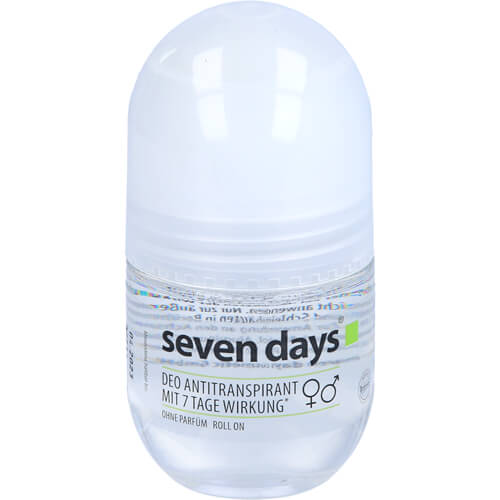 SEVEN DAYS Das Antitranspirant Roll-on Big Ball