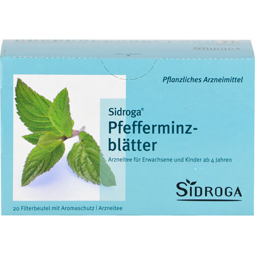 SIDROGA Pfefferminzblätter Tee Filterbeutel