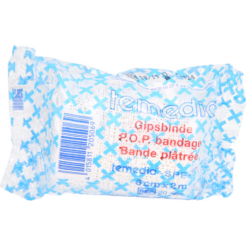 GIPSBINDE Temedia spezial 6 cmx2 m