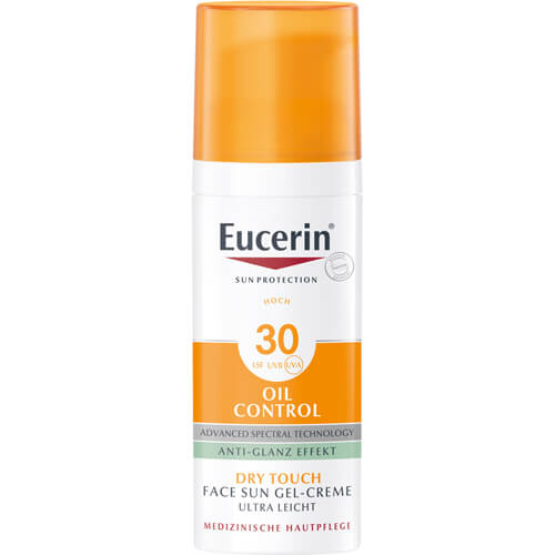 EUCERIN Sun Gel-Creme Oil Contr.Anti-Gl.Eff.LSF 30