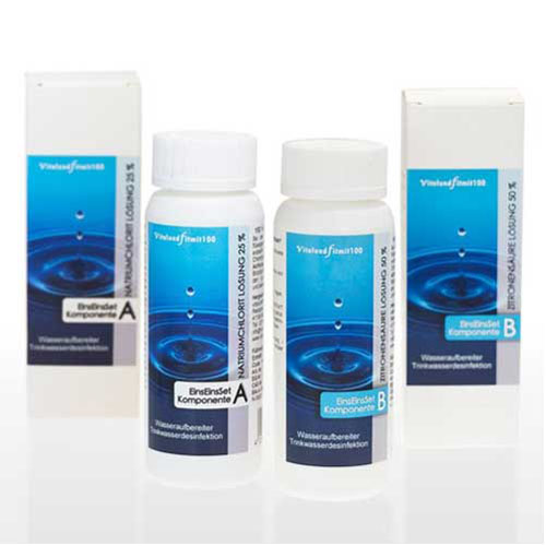 NATRIUMCHLORIT 25%+Aktivator Salzsäure 4% HDPE