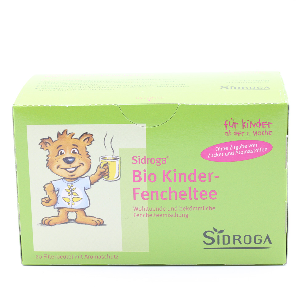 SIDROGA Bio Kinder-Fencheltee Filterbeutel