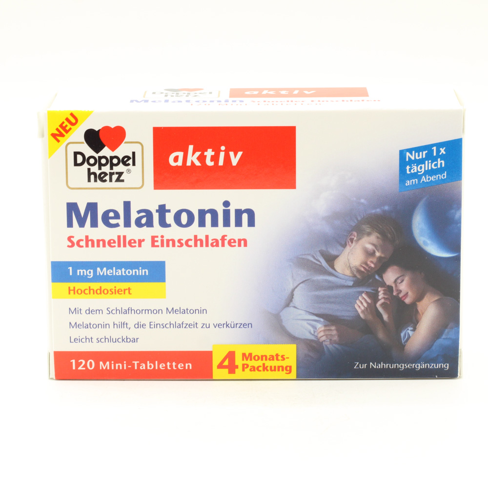 DOPPELHERZ Melatonin Tabletten