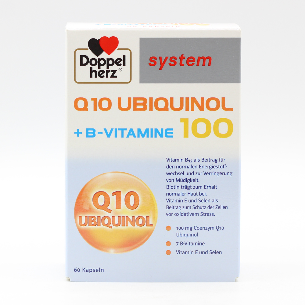 DOPPELHERZ Q10 Ubiquinol 100 system Kapseln