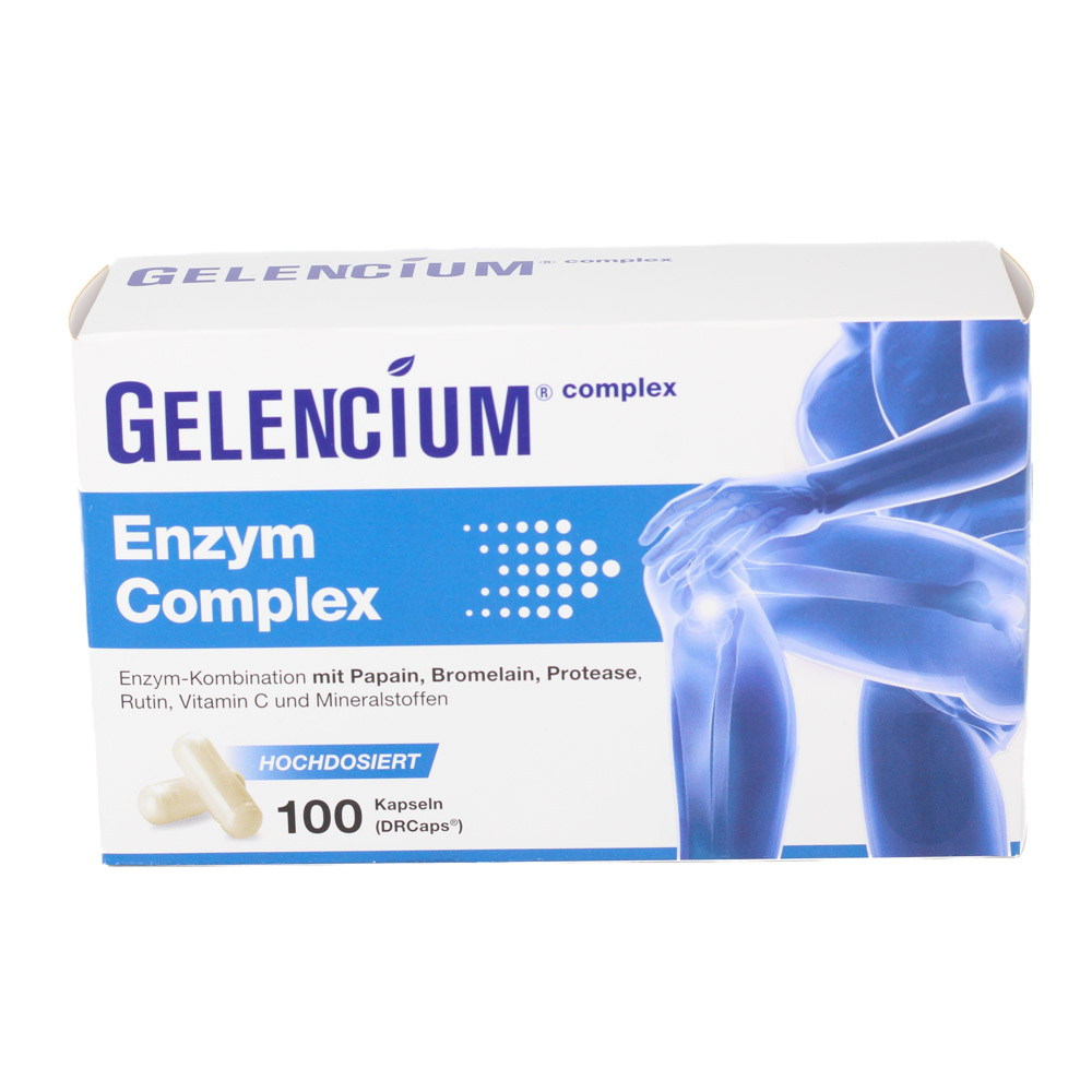 GELENCIUM Enzym Complex hochdos.m.Bromelain Kaps.