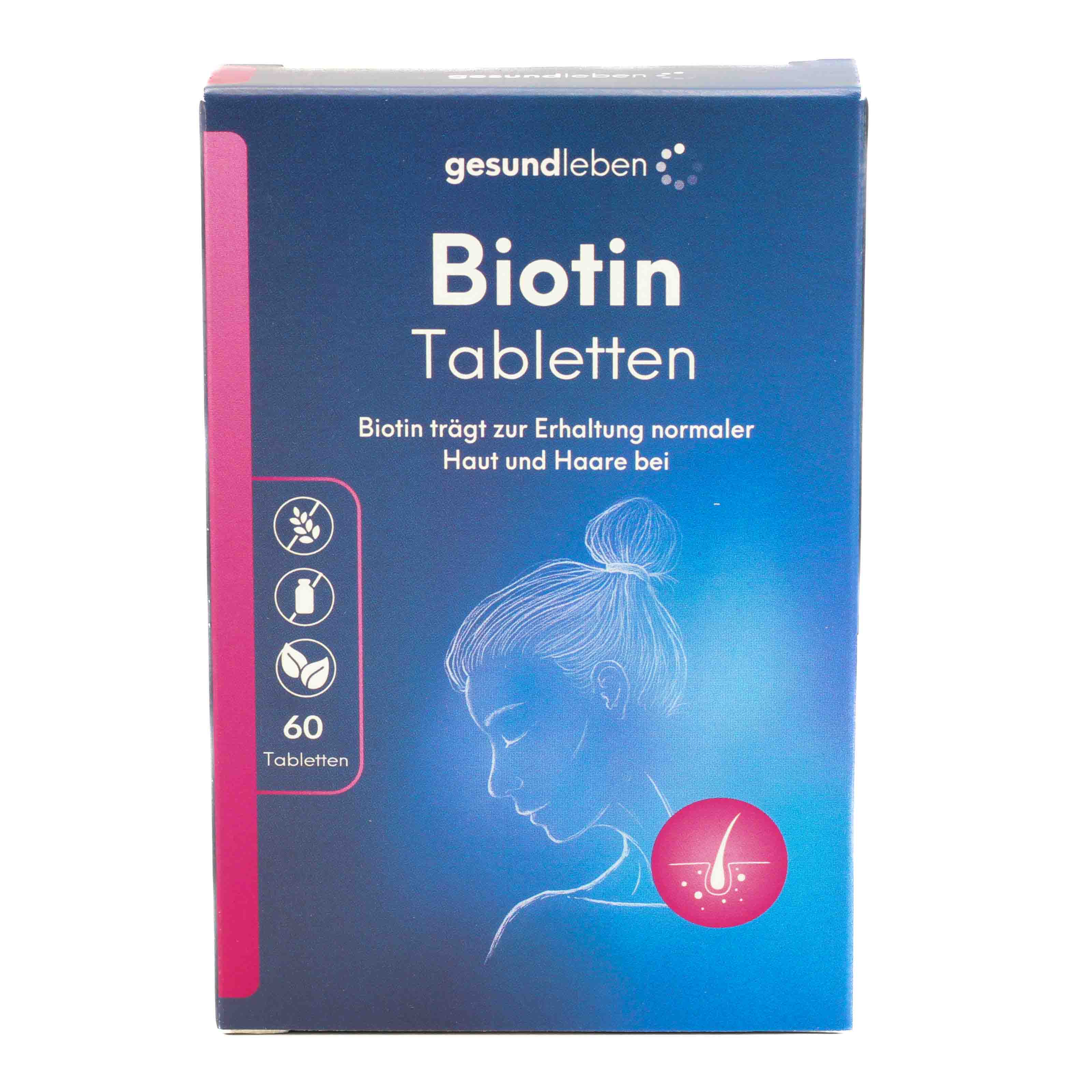 GESUND LEBEN Biotin 2,5 mg Tabletten