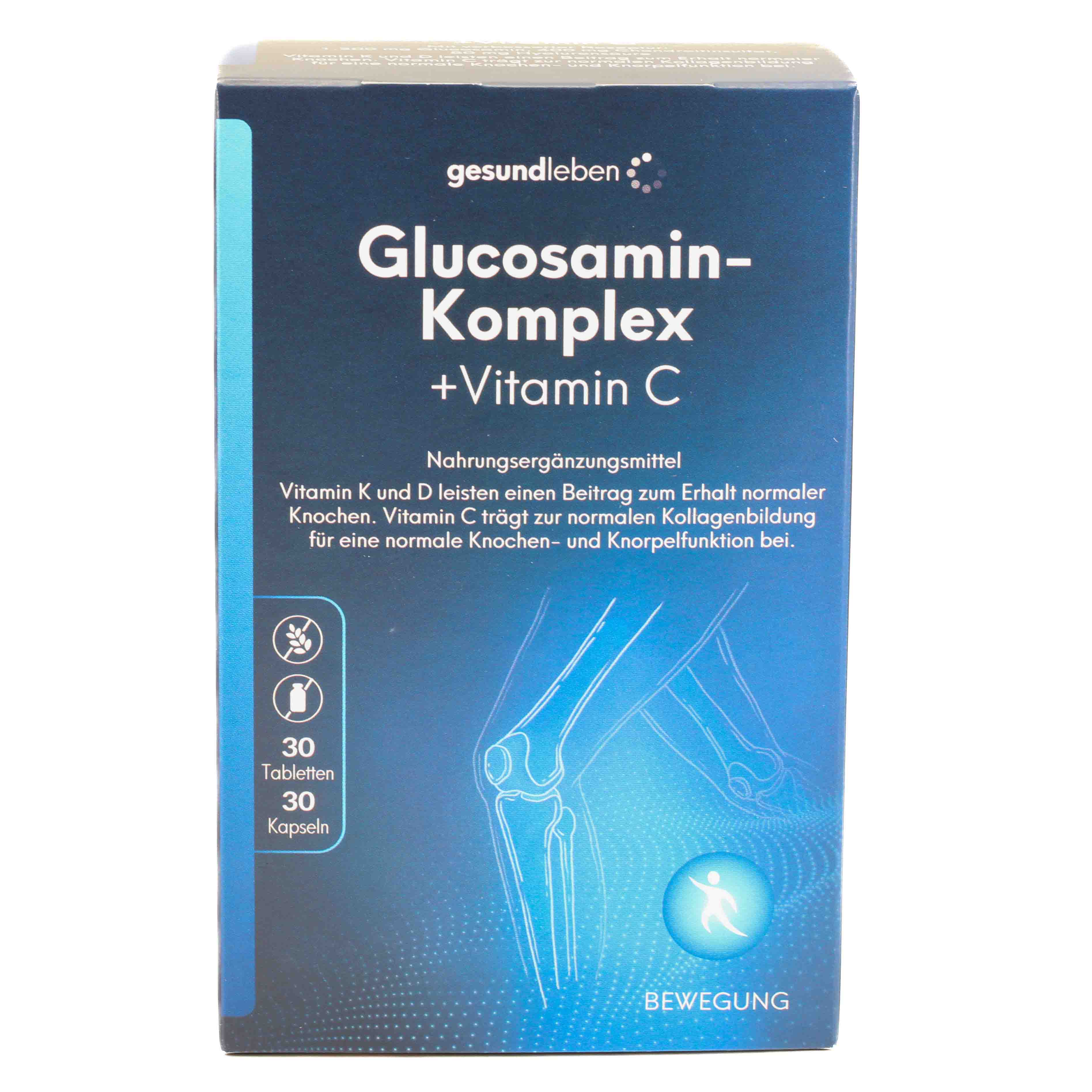 GESUND LEBEN Glucosamin-Komplex+Vit.C Tab.+Kaps.