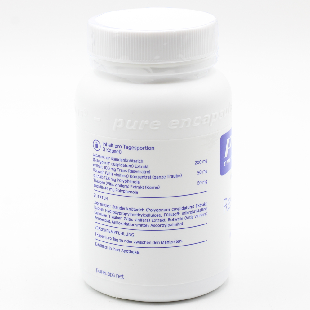 PURE ENCAPSULATIONS Resveratrol Extra Kapseln