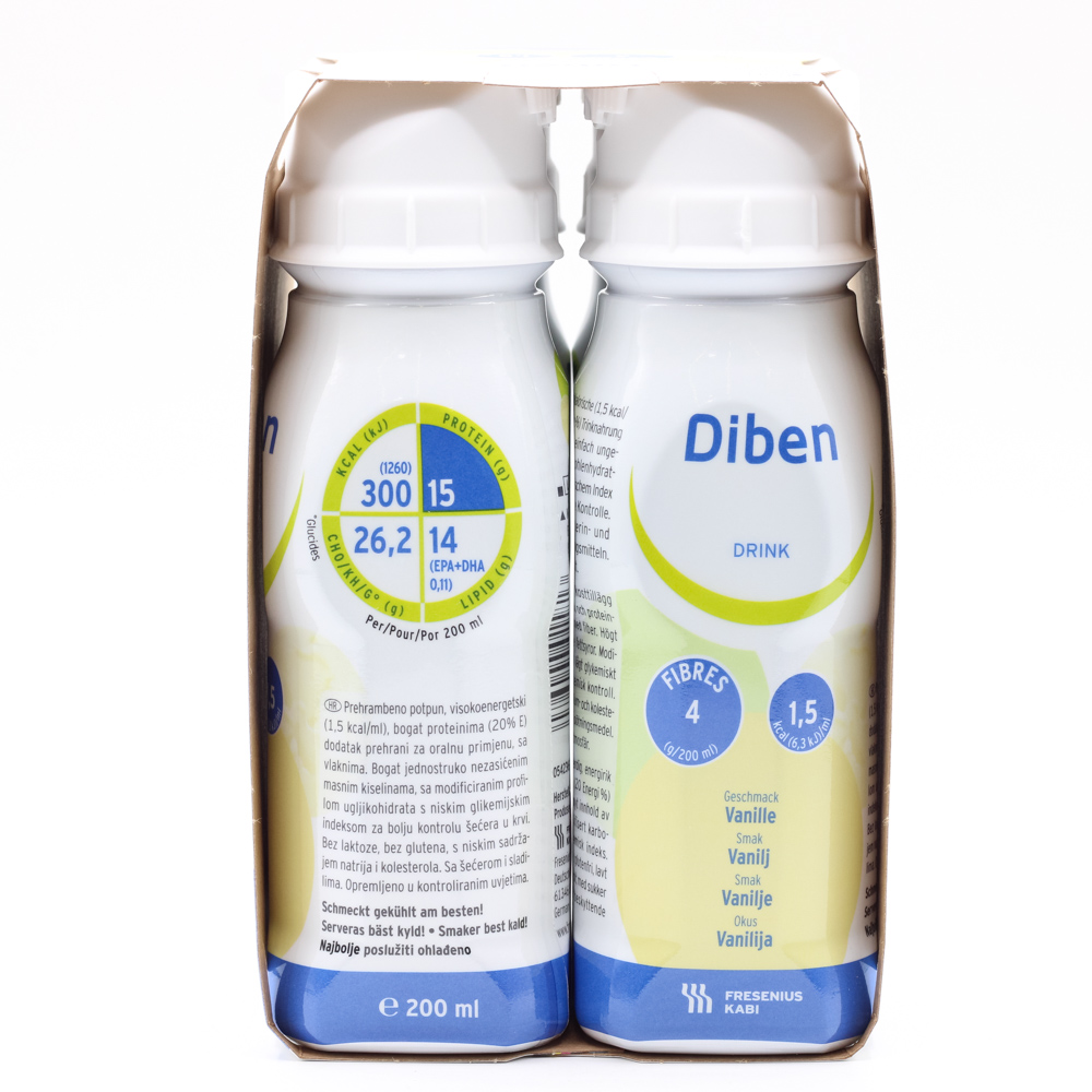 DIBEN DRINK Vanille 1.5 kcal/ml Trinkflasche Trinknahrung