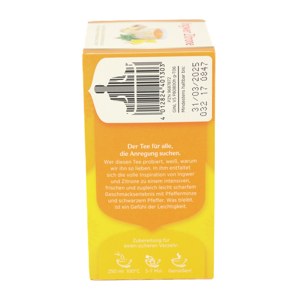 YOGI TEA Ingwer Zitrone Bio Filterbeutel