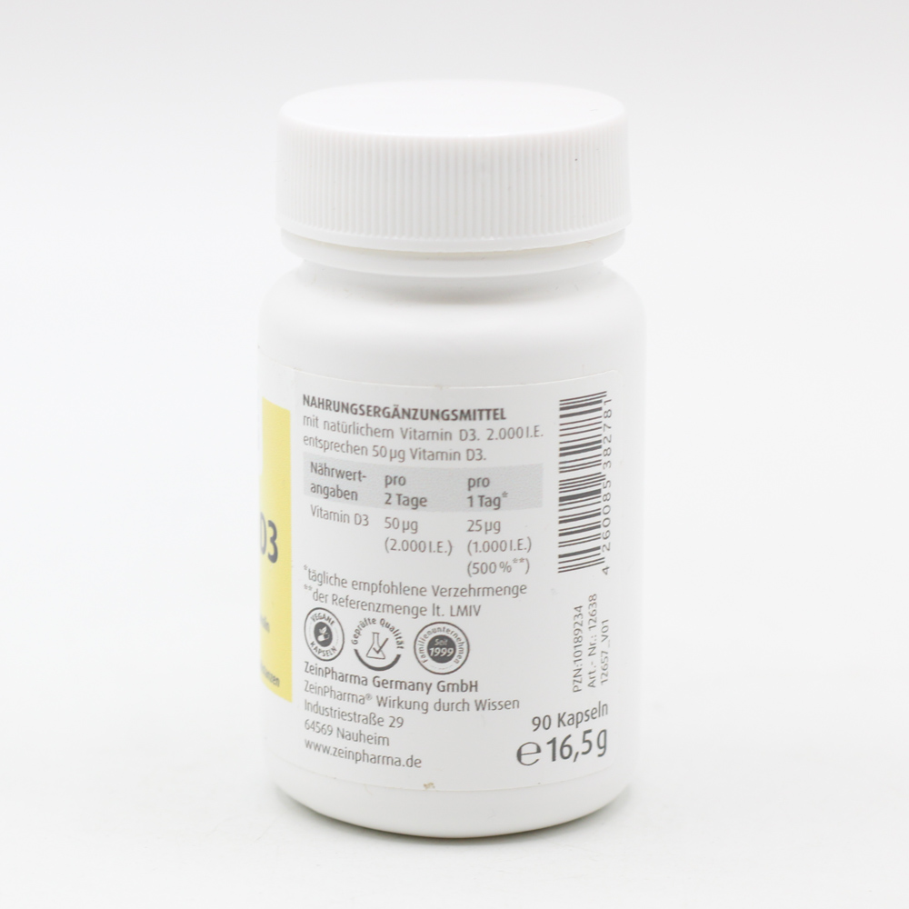 VITAMIN D3 2000 I.E. Kapseln