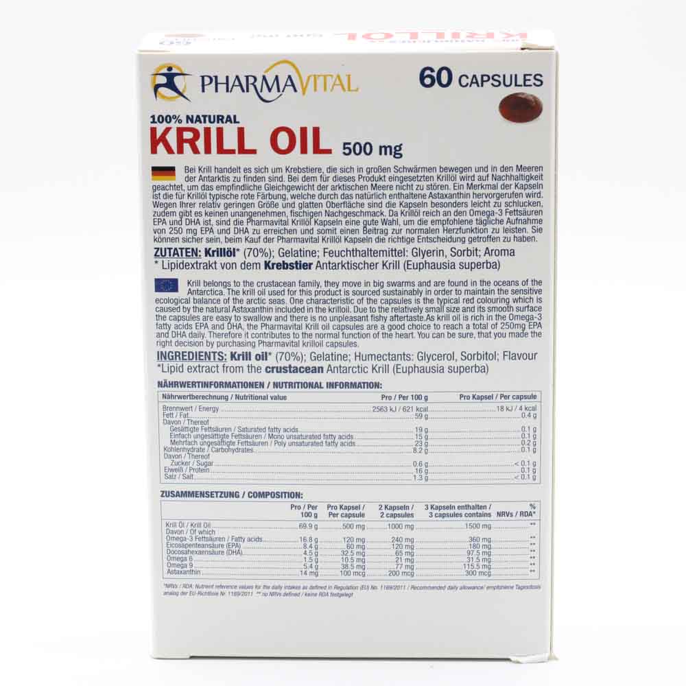 NATÜRLICHES Krillöl 500 mg Prem.+Omega 3-6-9 Kaps.
