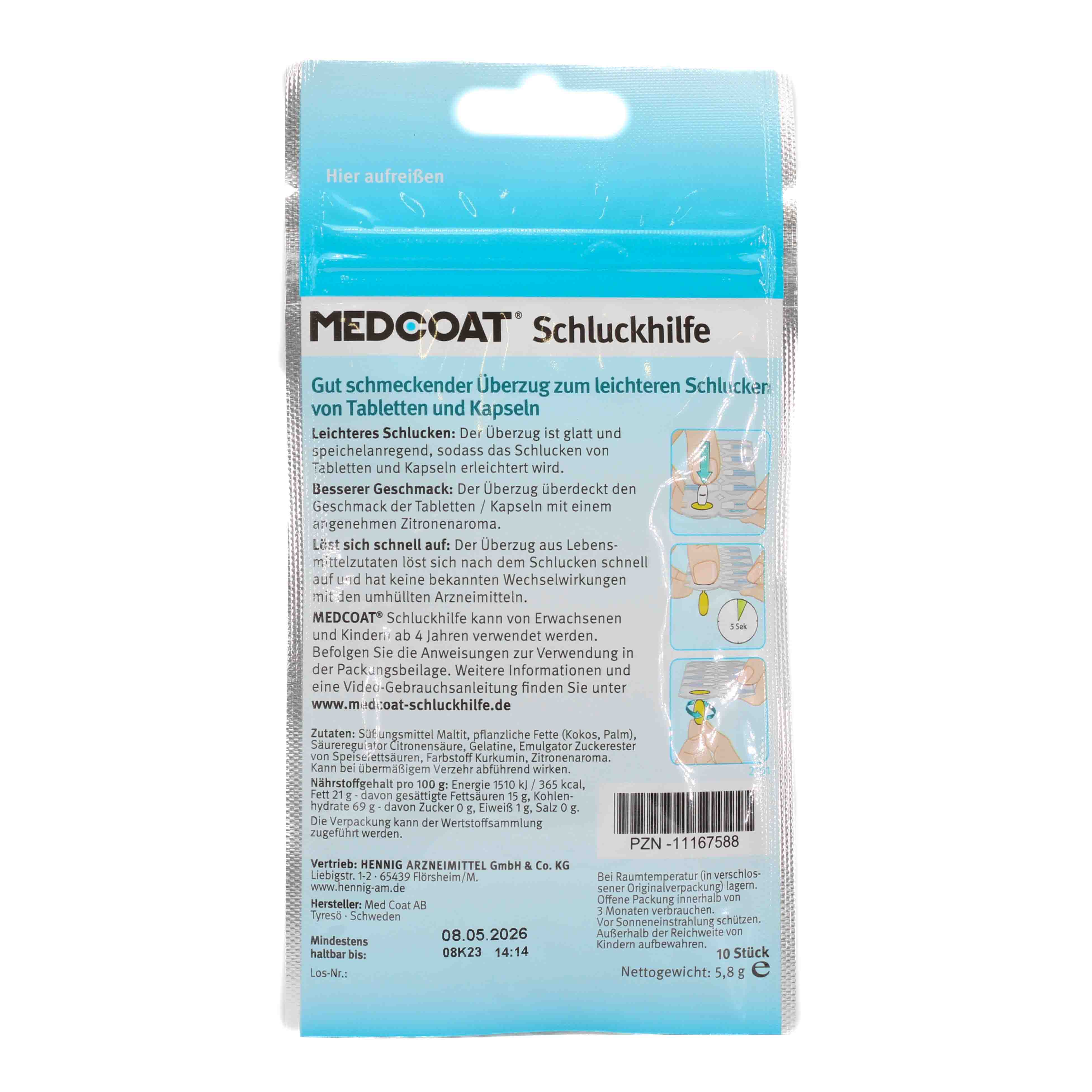 MEDCOAT Schluckhilfe Gel