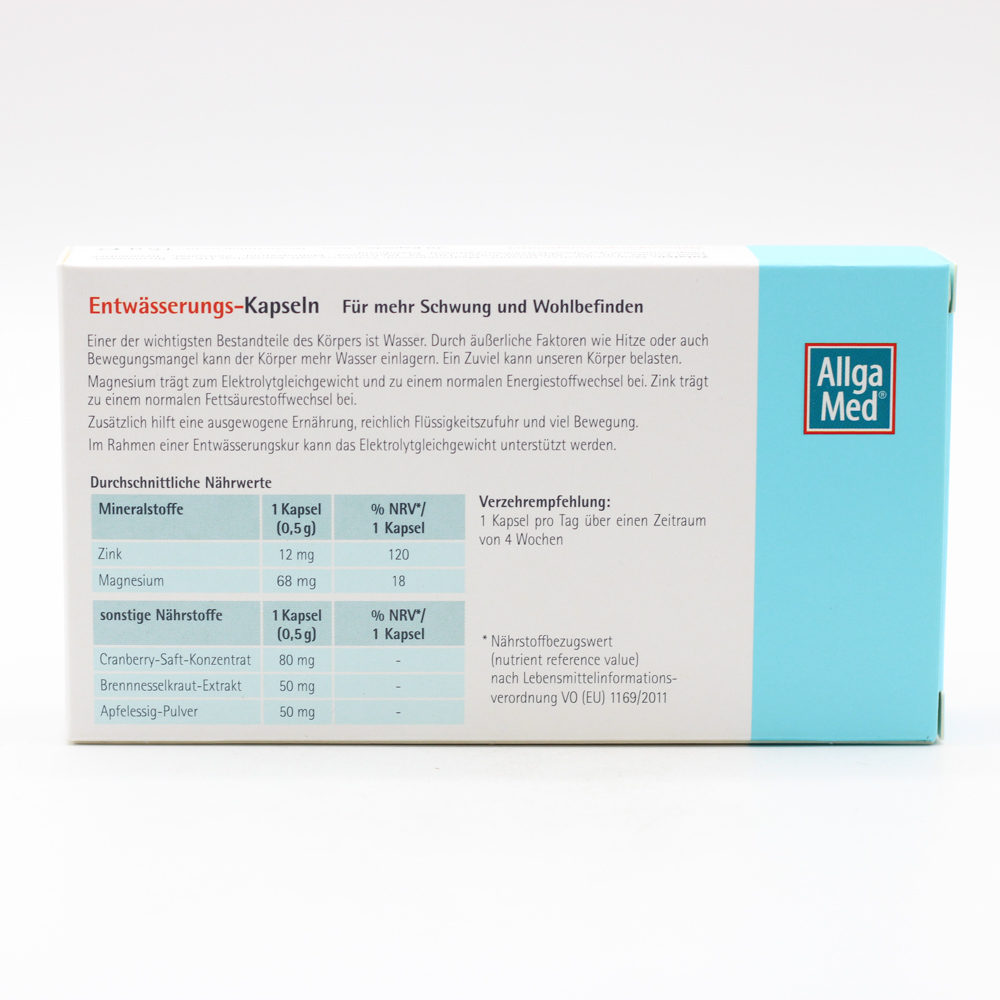 ALLGA MED Entwässerungs-Kapseln