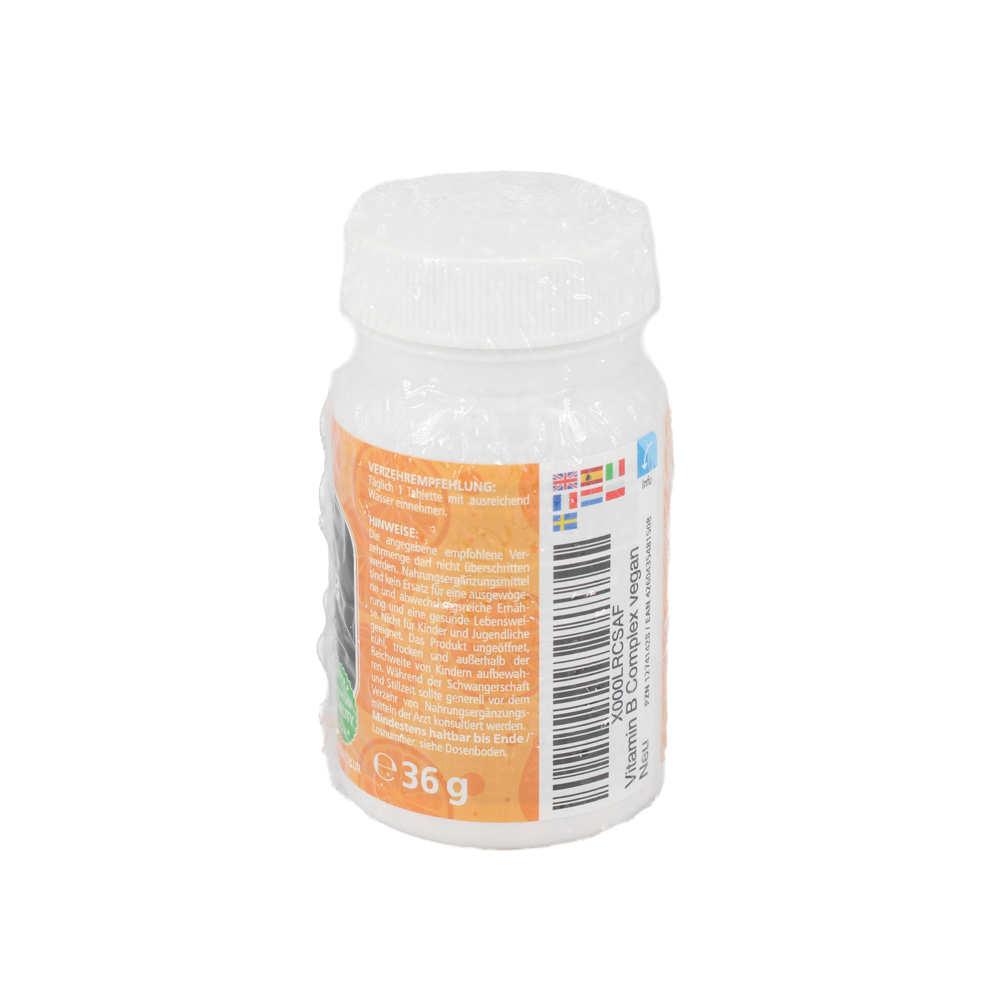 VITAMIN B COMPLEX hochdosiert vegan Tabletten