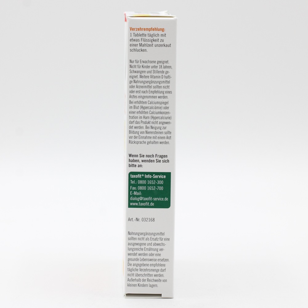 TAXOFIT Vitamin D3 2500 I.E. Tabletten