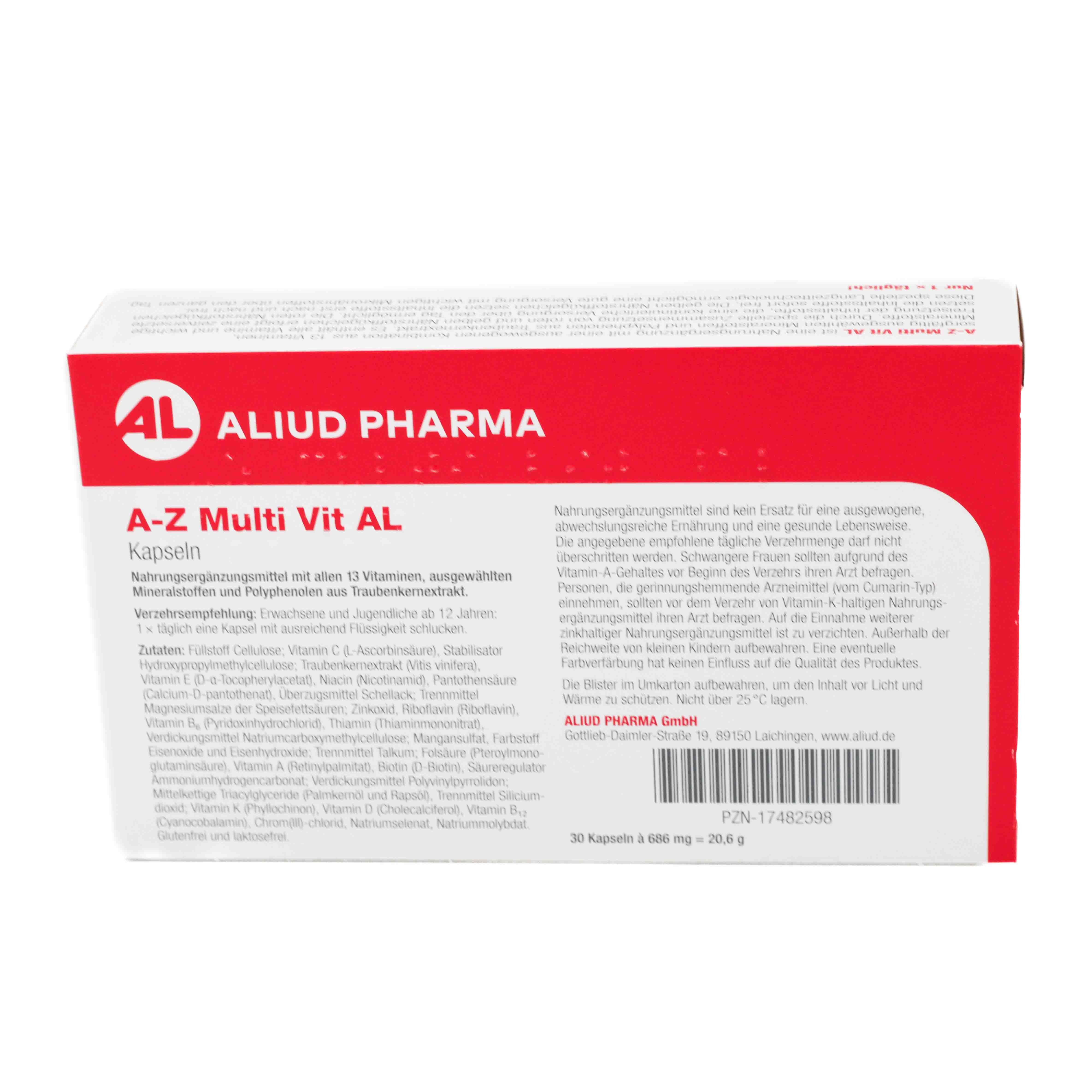A-Z Multi Vit AL Kapseln