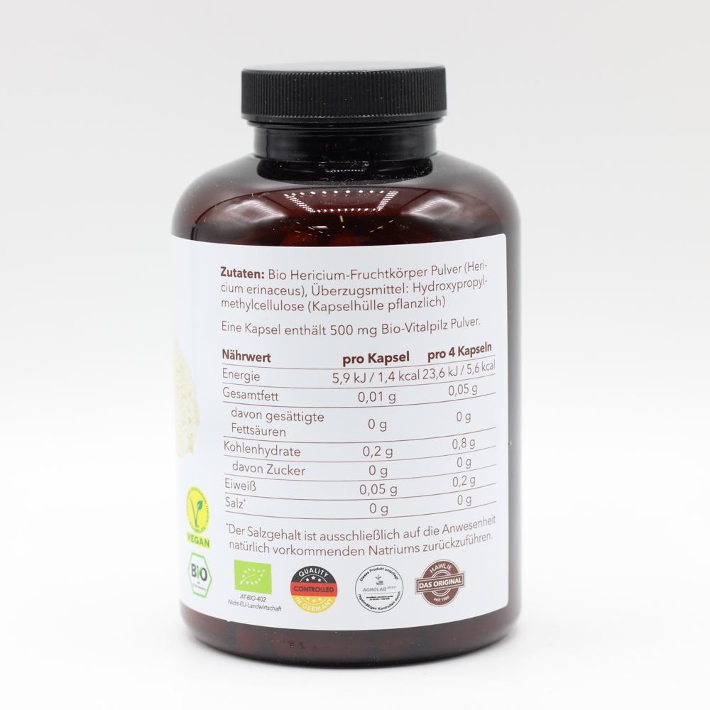 BIO HERICIUM Pulver Kapseln