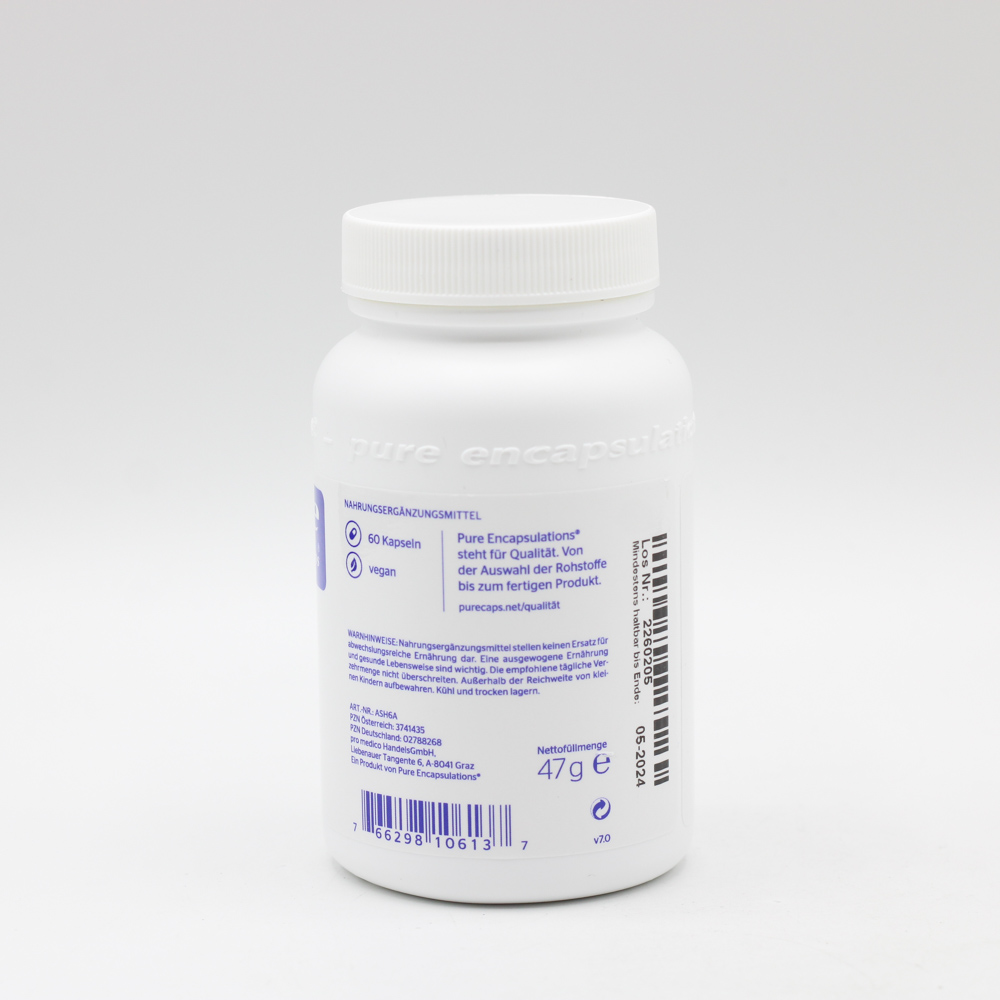 PURE ENCAPSULATIONS Ashwagandha Kapseln