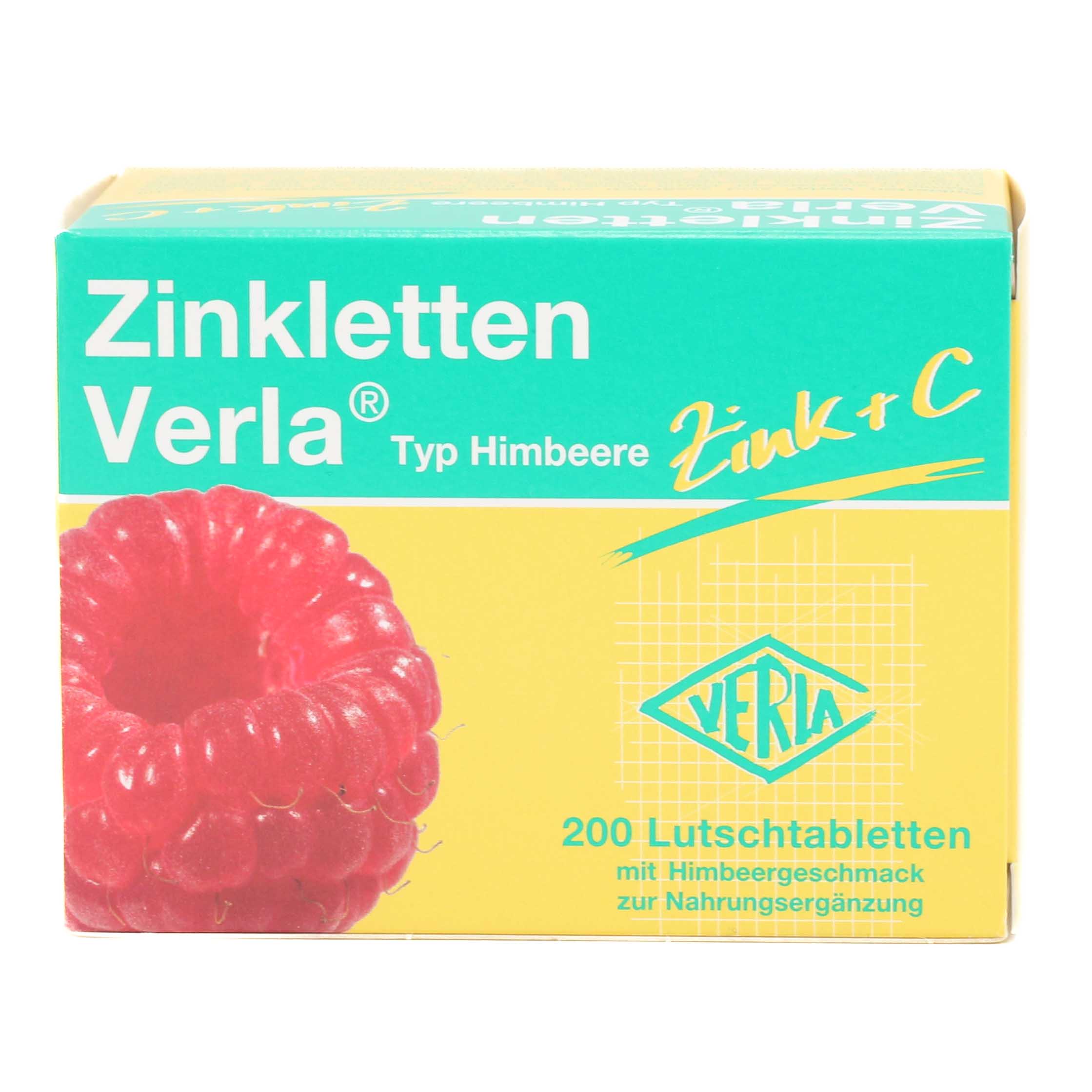 ZINKLETTEN Verla Himbeere Lutschtabletten