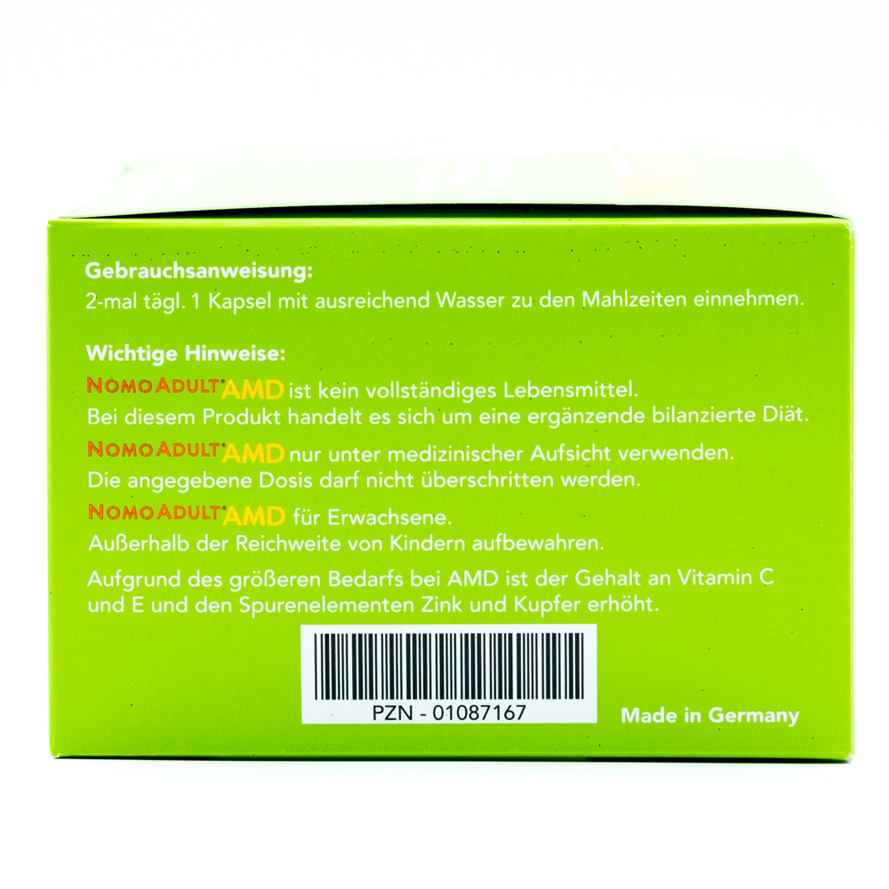 NOMOADULT AMD Kapseln