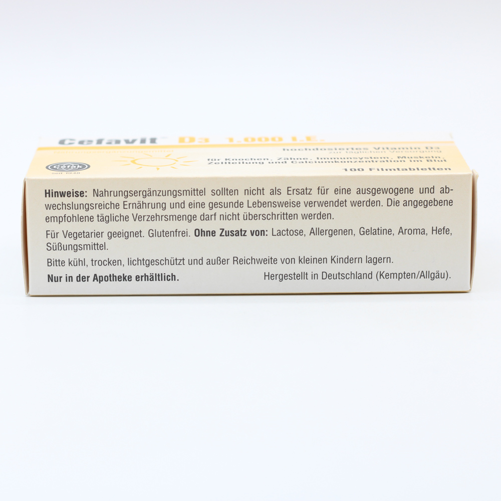 CEFAVIT D3 1.000 I.E. Filmtabletten