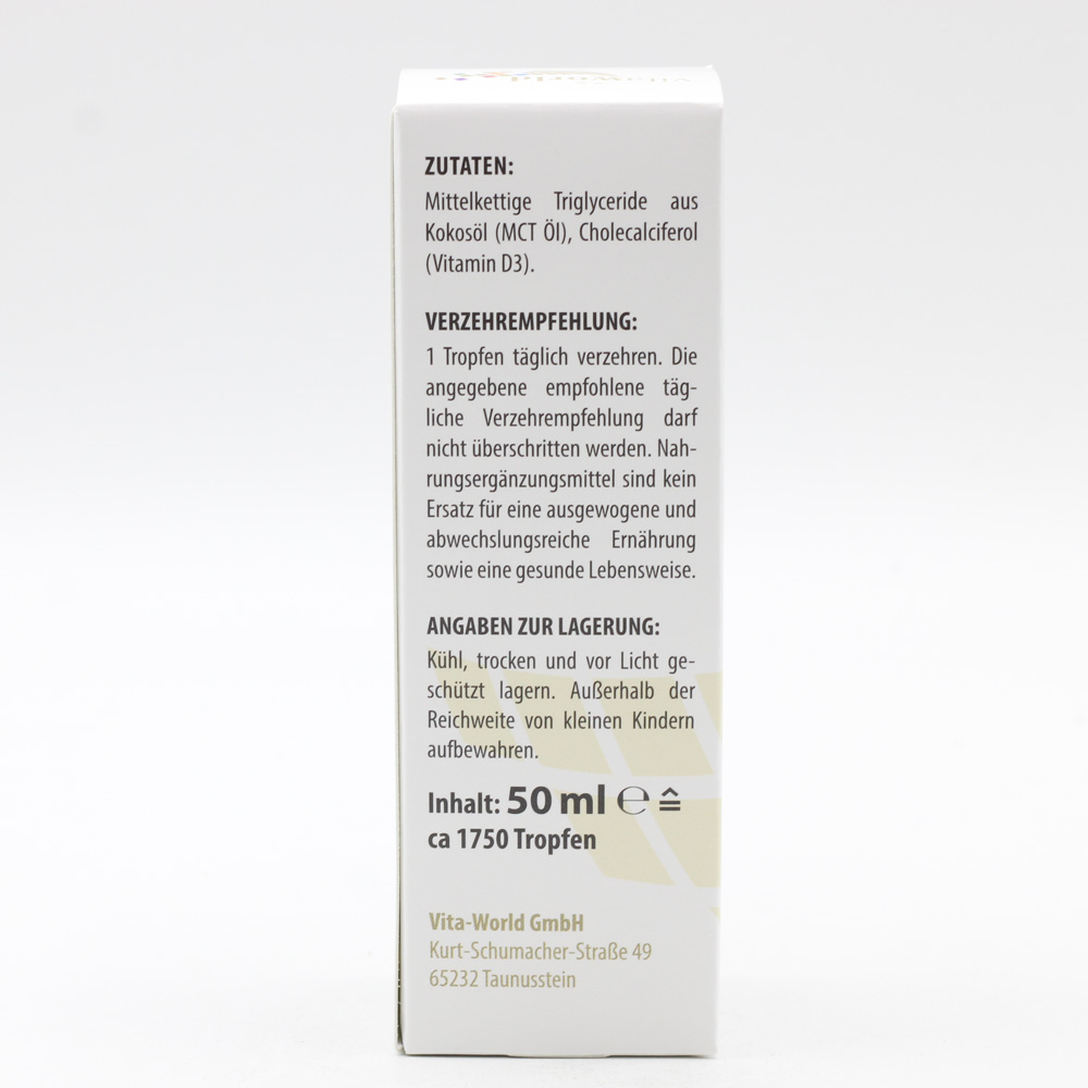 VITAMIN D3 1000 I.E. pro Tag Tropfen zum Einnehmen
