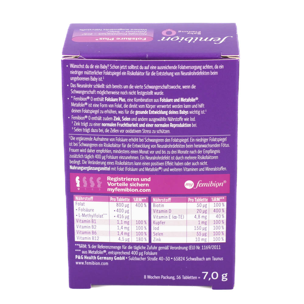 FEMIBION 0 Babyplanung Tabletten