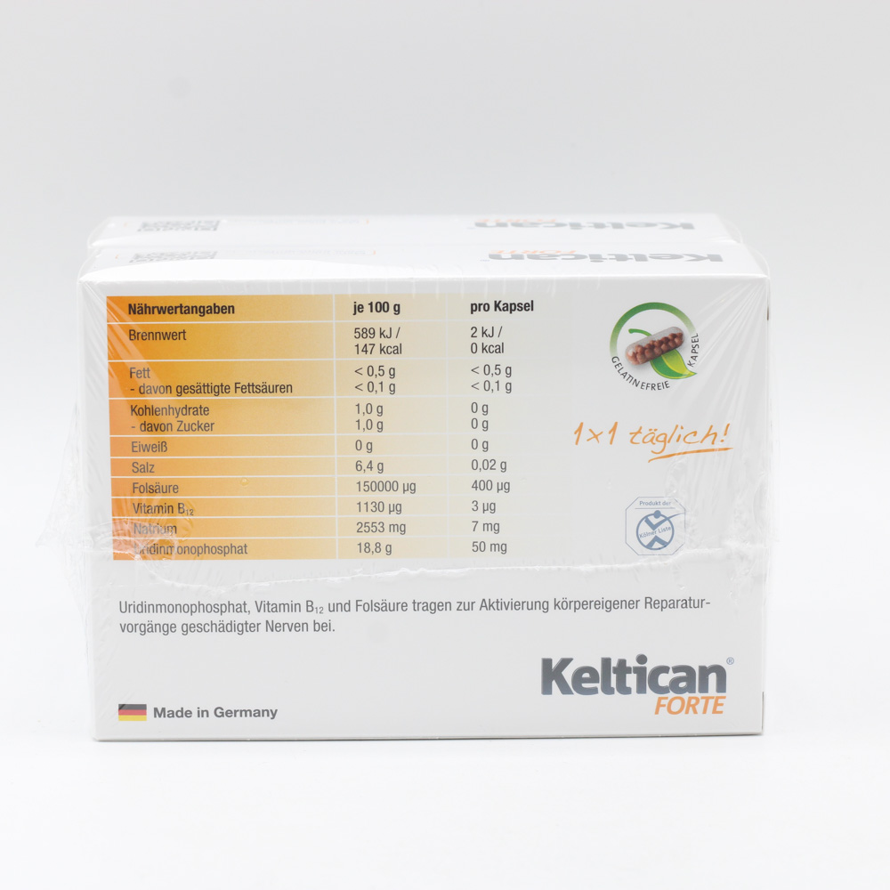 KELTICAN forte Kapseln: Natürliche Unterstützung für Nerven und Muskeln