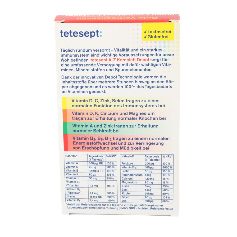 TETESEPT Vitamin A-Z Depot Filmtabletten