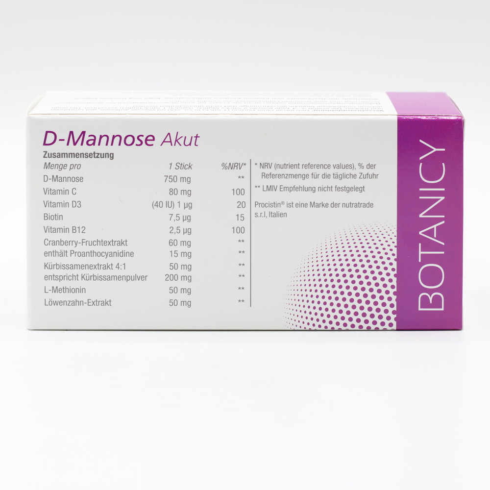 D-MANNOSE+CRANBERRY AKUT Sticks